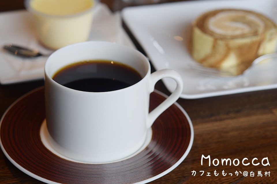 カフェももっかさんのランチとロールケーキ（長野県白馬村）